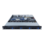Gigabyte R162-ZA0 LGA 4094 Rack (1U) Zwart