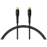 Verbatim Tough Max 240W Type C to Type C Cable USB cable 1.2 m USB C 0.48 Gbit/s Black