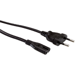 ROLINE 19.07.2073 power cable Black 3 m CEE7/16 C7 coupler