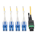 Tripp Lite N390-01M-8LC-AP InfiniBand/fibre optic cable 118.1" (3 m) MPO/MTP LC OFNP Aqua color