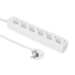 Microconnect GRU0065WA power extension 5 m 6 AC outlet(s) White