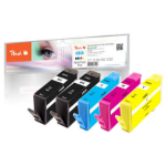 Peach PI300-594 inktcartridge Zwart, Cyaan, Magenta, Geel