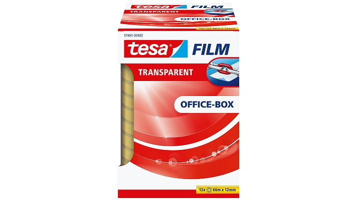TESA 57403 66 m Transparent Polypropylene (PP) 12 pc(s)