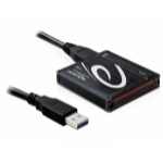 DeLOCK USB 3.0 All in 1 card reader USB 3.2 Gen 1 (3.1 Gen 1) Black