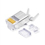 ROLINE 21.17.3095 wire connector RJ-45 Transparent