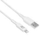 ACT AC3012 lightning cable 2 m White