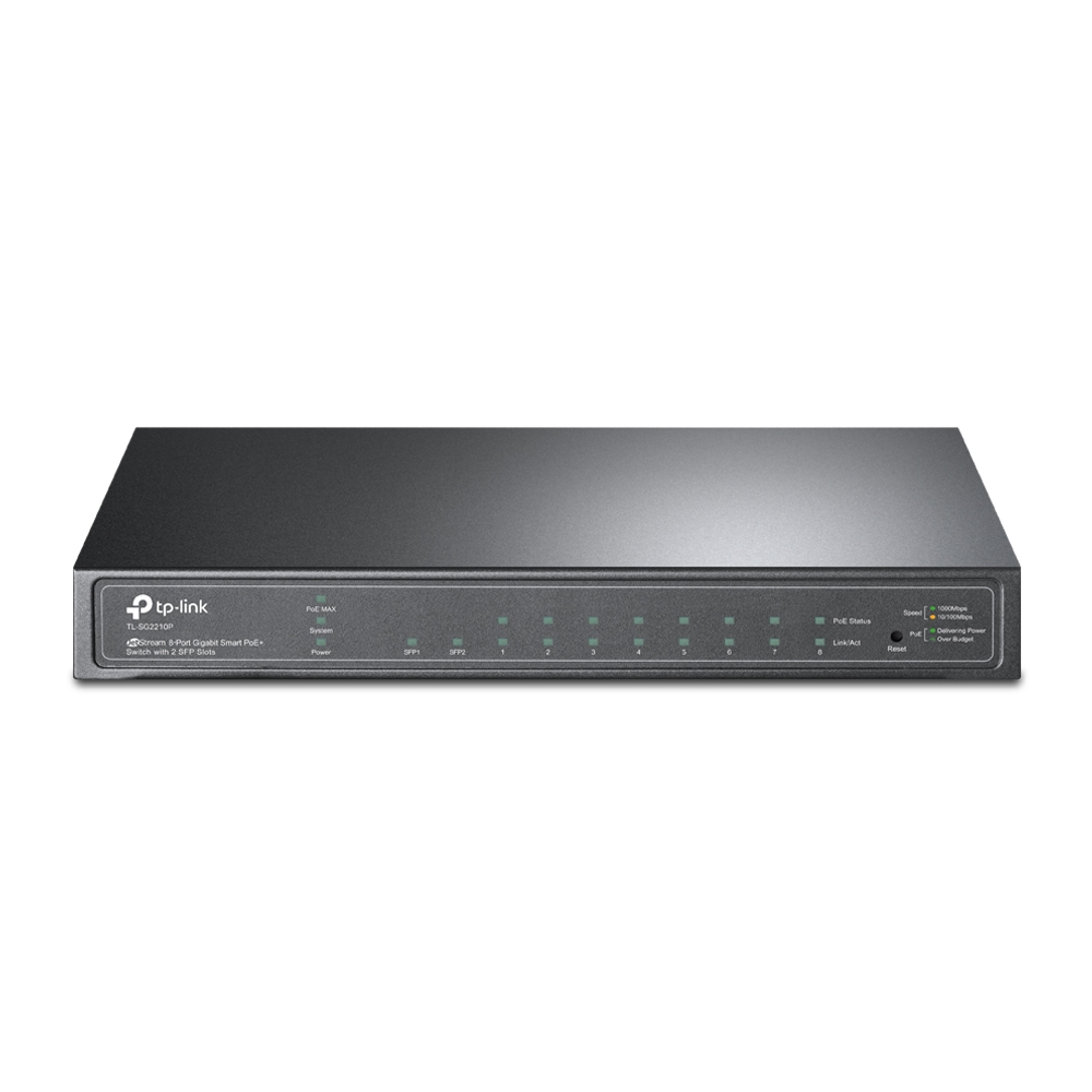 Image of TP-Link TL-SG2210P network switch Managed L2/L4 Gigabit Ethernet...