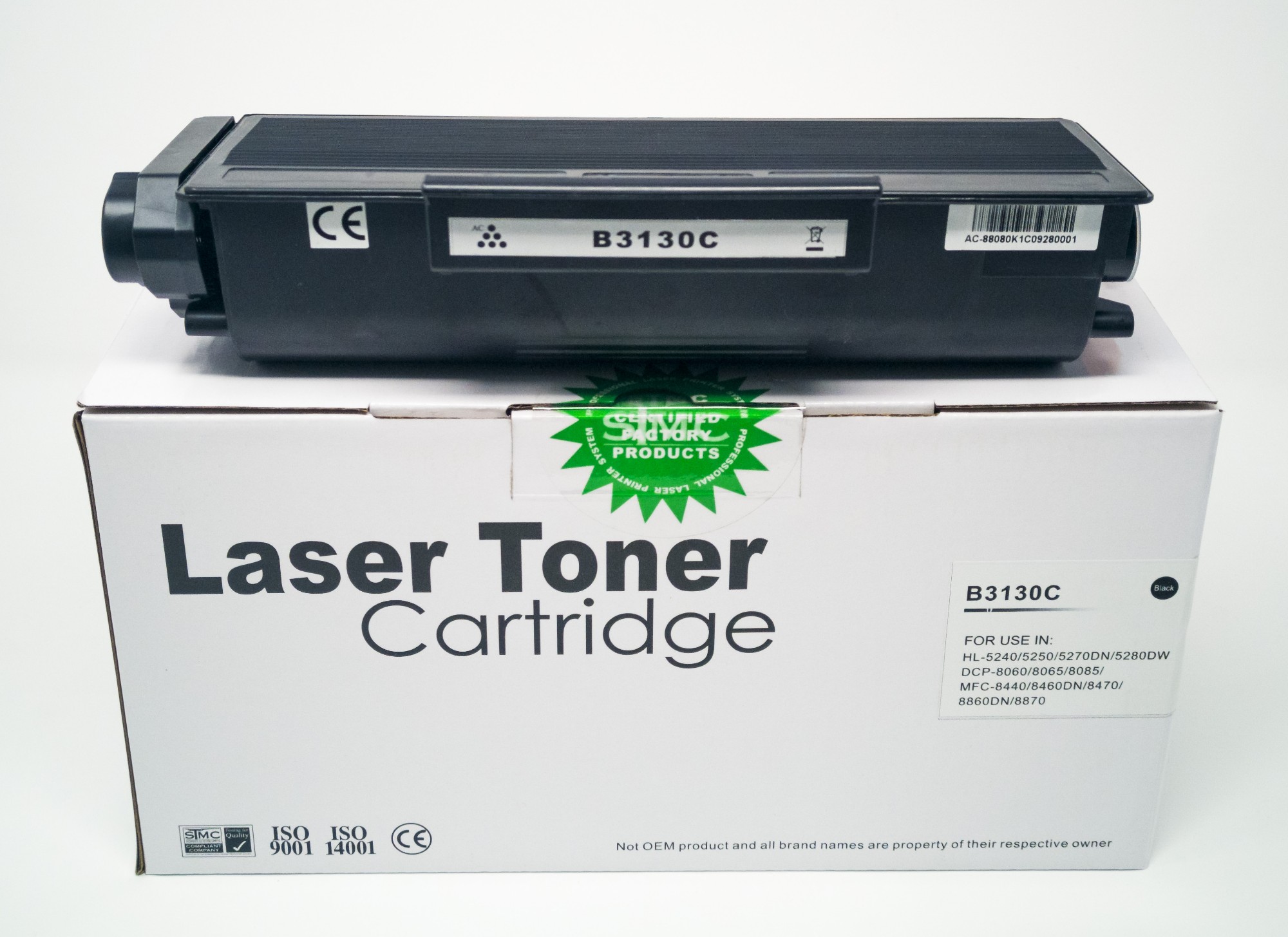 CTS Wholesale Comp Brother TN3130 Toner Ctg