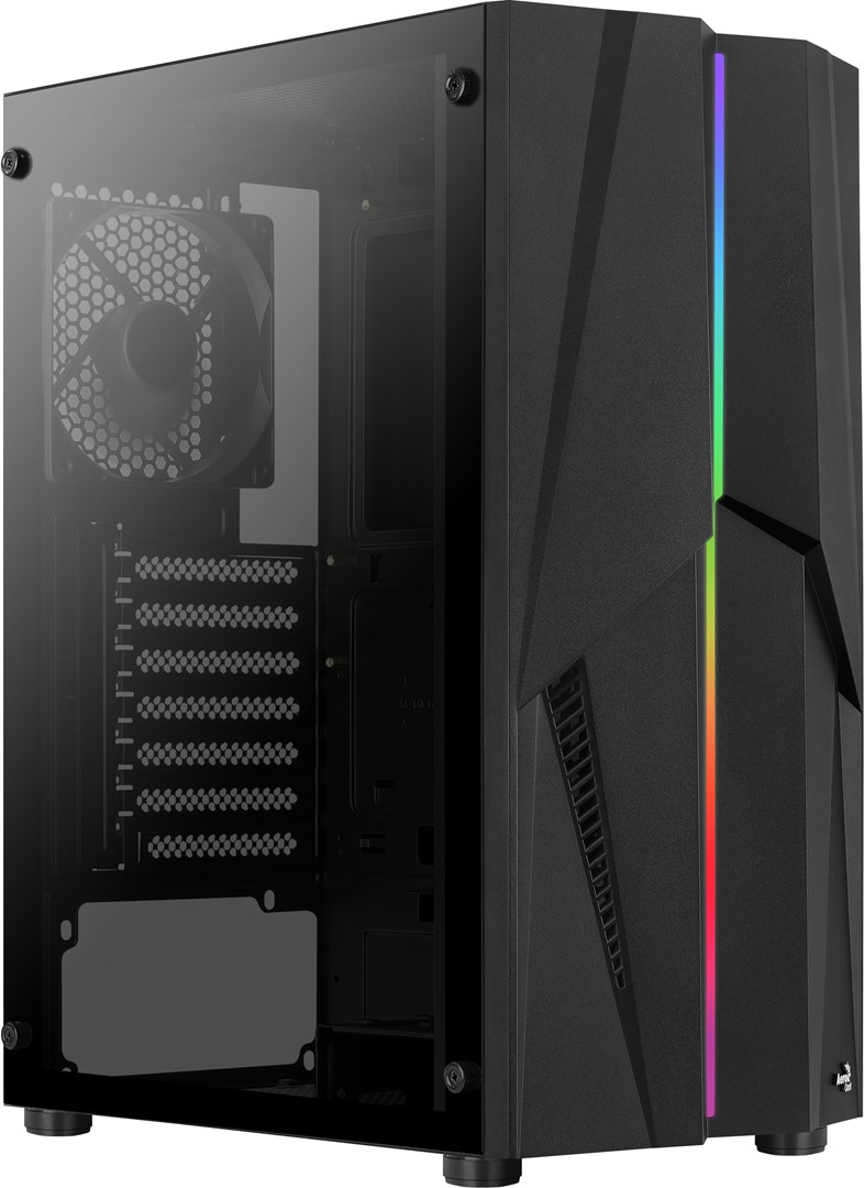 AER Computer case Aerocool Mecha Midi Tower Black