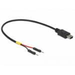 DeLOCK 85413 USB-kabel 0,2 m Mini-USB B Zwart