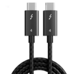 JLC F12 Type c (male) type C (Male) Thunderbolt cable 2M Black