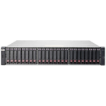 Hewlett Packard Enterprise MSA 1040 disk array Rack (2U) Black, Stainless steel