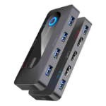 Promate MEDIASWITCH-KVM 4K@60HZ KVM SWITCH WITH USB 3.0 EXPANSION, PROMATE