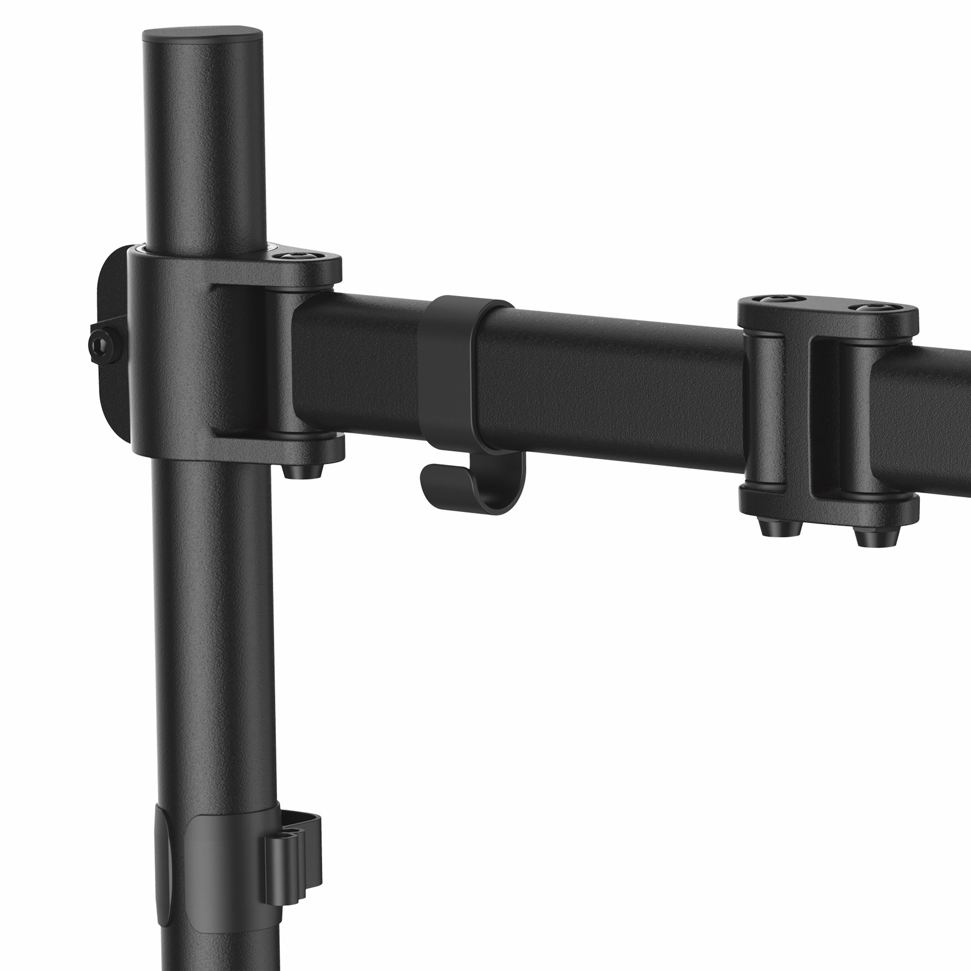 StarTech-com-Desk-Mount-Monitor-Arm-for-up-to-34---8-kg--VESA-Compatible-Displays---Articulating-Pole-Mount-Single-Monitor-Arm---Ergonomic-Height-Adjustable-Monitor-Mount---Desk-Clamp-Grommet