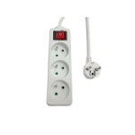 Microconnect MC-PSOO030150FRW power extension 1.5 m 3 AC outlet(s) White