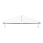 Kantek MS390 monitor mount / stand Desk Aluminum, Transparent, White