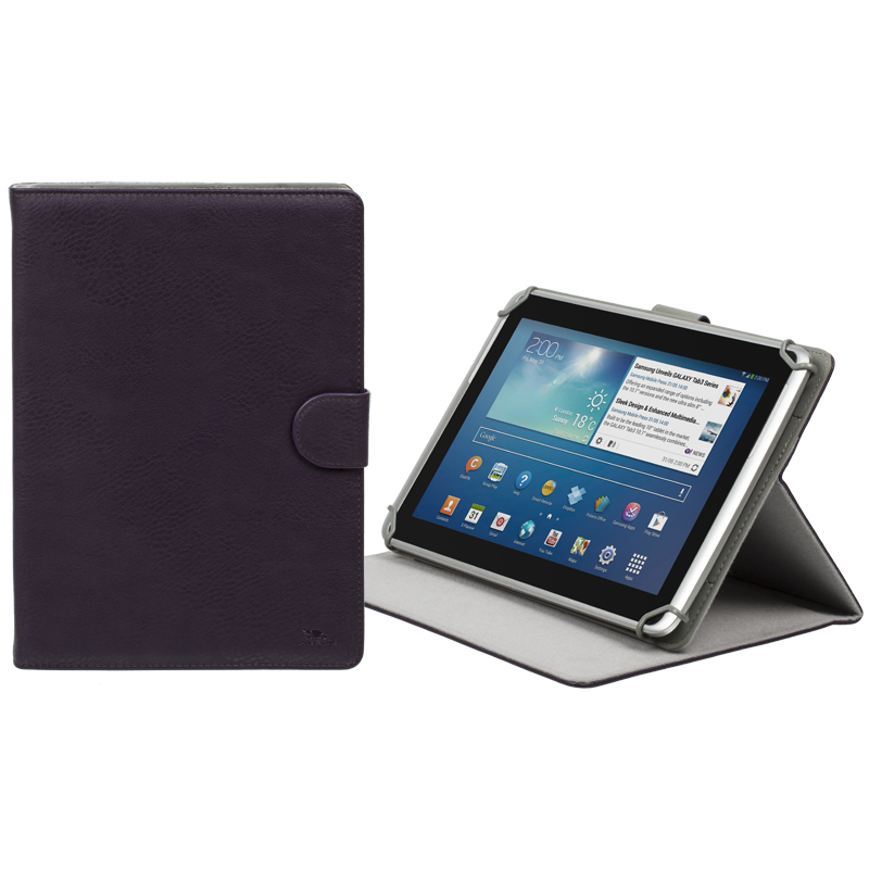 Image of Rivacase 3017 25.6 cm (10.1") Folio Violet