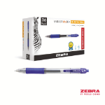 Zebra SARASA Gel Retractable Rollerball 0.7mm Pen Blue Ink Pack 36