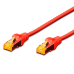 FDL 0.25M CAT.6a 10Gb S-FTP LSZH PATCH CABLE - RED