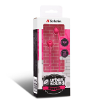 Verbatim Urban Sound Buddies Headphones Wired In-ear Music Pink