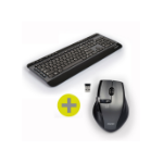 Port Designs 900901-US toetsenbord Inclusief muis Kantoor RF Draadloos QWERTY Amerikaans Engels Zwart