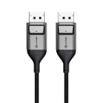 ALOGIC ULDP01-SGR DisplayPort cable 39.4" (1 m) Black, Gray