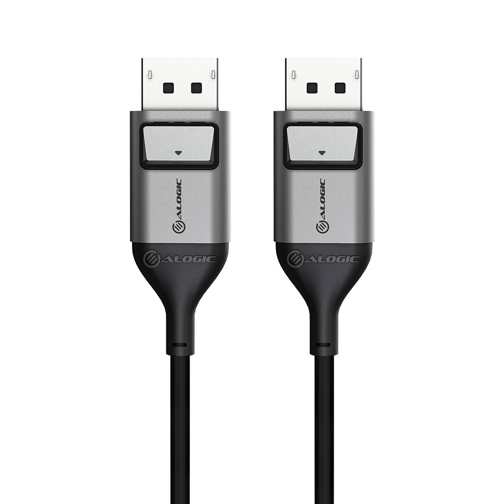Image of ALOGIC ULDP01-SGR DisplayPort cable 1 m Black, Grey