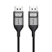 ALOGIC ULDP01-SGR DisplayPort cable 1 m Black, Grey