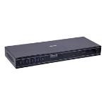 InLine 57885D KVM switch Rack mounting Black