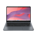 Lenovo IdeaPad Slim 3 Chrome Intel Core i3 N-series i3-N305 Chromebook 35.6 cm (14") Full HD 8 GB LPDDR5-SDRAM 256 GB eMMC Wi-Fi 6E (802.11ax) ChromeOS Grey