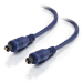 C2G 2m Velocity Toslink Optical Digital Cable cavo audio Blu
