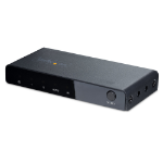 StarTech.com 2-Port 8K HDMI Switch, HDMI 2.1 Switcher 4K 120Hz HDR10+, 8K 60Hz UHD, HDMI Videoschakelaar 2 In 1 Out, Automatisch of Handmatig Schakelen, Inc. Power Adapter en Afstandsbediening
