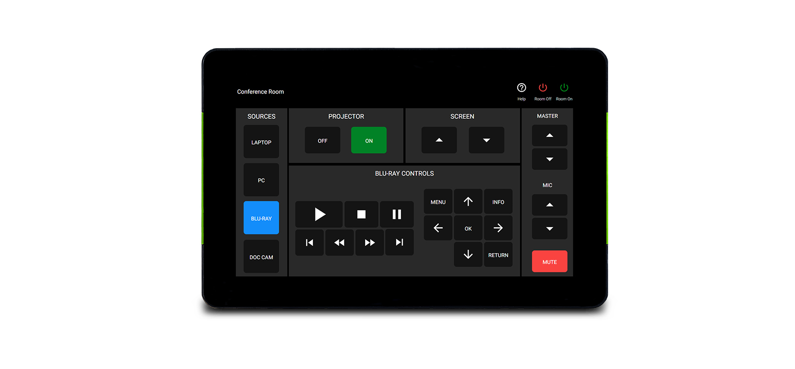 Atlona AT-VTP-700VL 17.8 cm (7") 1024 x 600 pixels