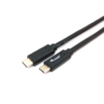 Equip USB 3.2 Gen 1 C to C cable, 0.5m, PD 60W, 5Gbps, Black