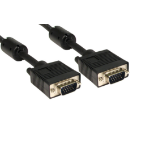 Cables Direct CDEX-700K VGA cable 0.5 m VGA (D-Sub) Black