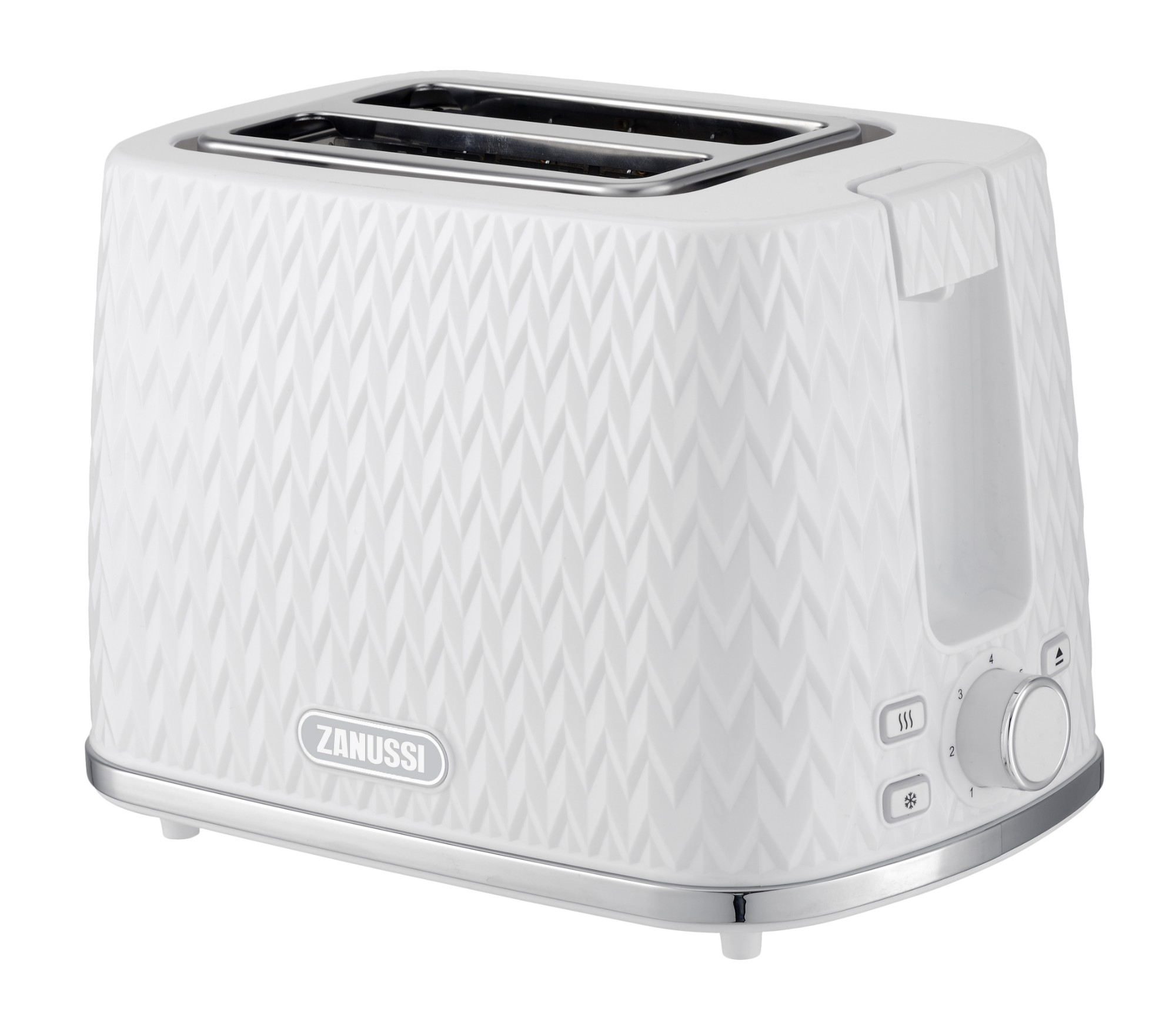 Zanussi ZST-6550-WT toaster 2 slice(s) 930 W White
