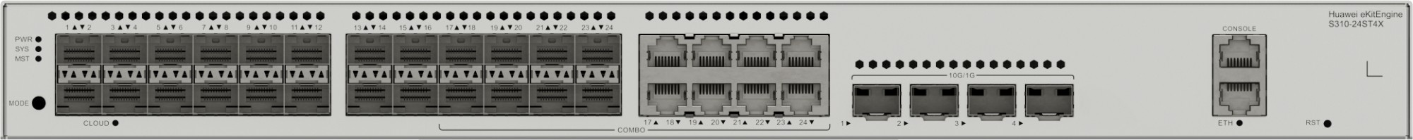 EU Product - SFP Switch S310-24ST4X - Switch - 0.1 Gbps