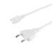 LogiLink Power cable, CEE 7/16 to IEC C7, white, 5 m