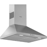 Bosch Serie 2 DWP64BC50B cooker hood Wall-mounted Stainless steel 365.3 m³/h D