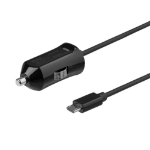 Deltaco USB-CAR129 mobile device charger Black Auto