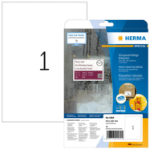 HERMA A4 self-adhesive label Rounded rectangle White 10 pc(s)