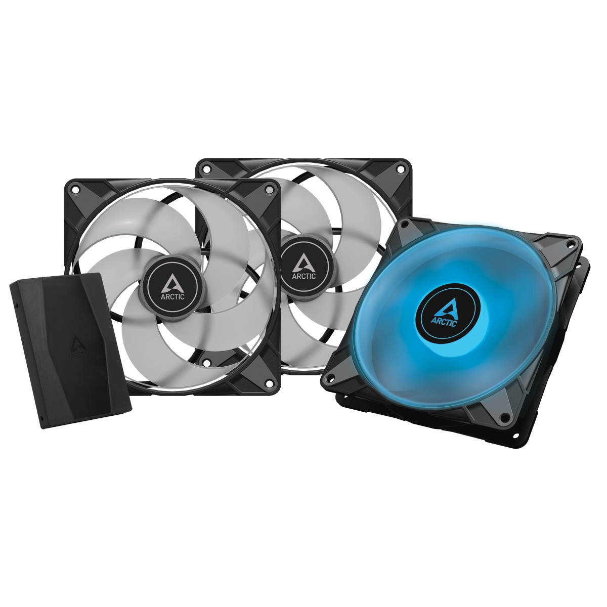 Image of ARCTIC P14 PWM PST RGB 0dB - Semi-Passive 140 mm Fan with Digital...