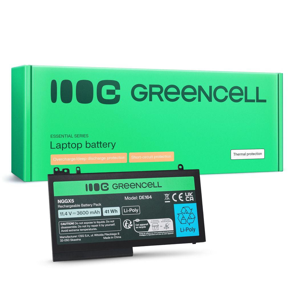 EU Product - NGGX5 Battery for Dell Latitude E5470, E5270, E5570, E5750, E5250 etc thumbnail