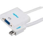 Maplin A27XB video cable adapter 0.23 m Mini DisplayPort VGA (D-Sub) White