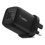 Belkin ENA007MYBK mobile device charger Laptop, Portable gaming console, Smartphone, Tablet Black AC Fast charging Indoor