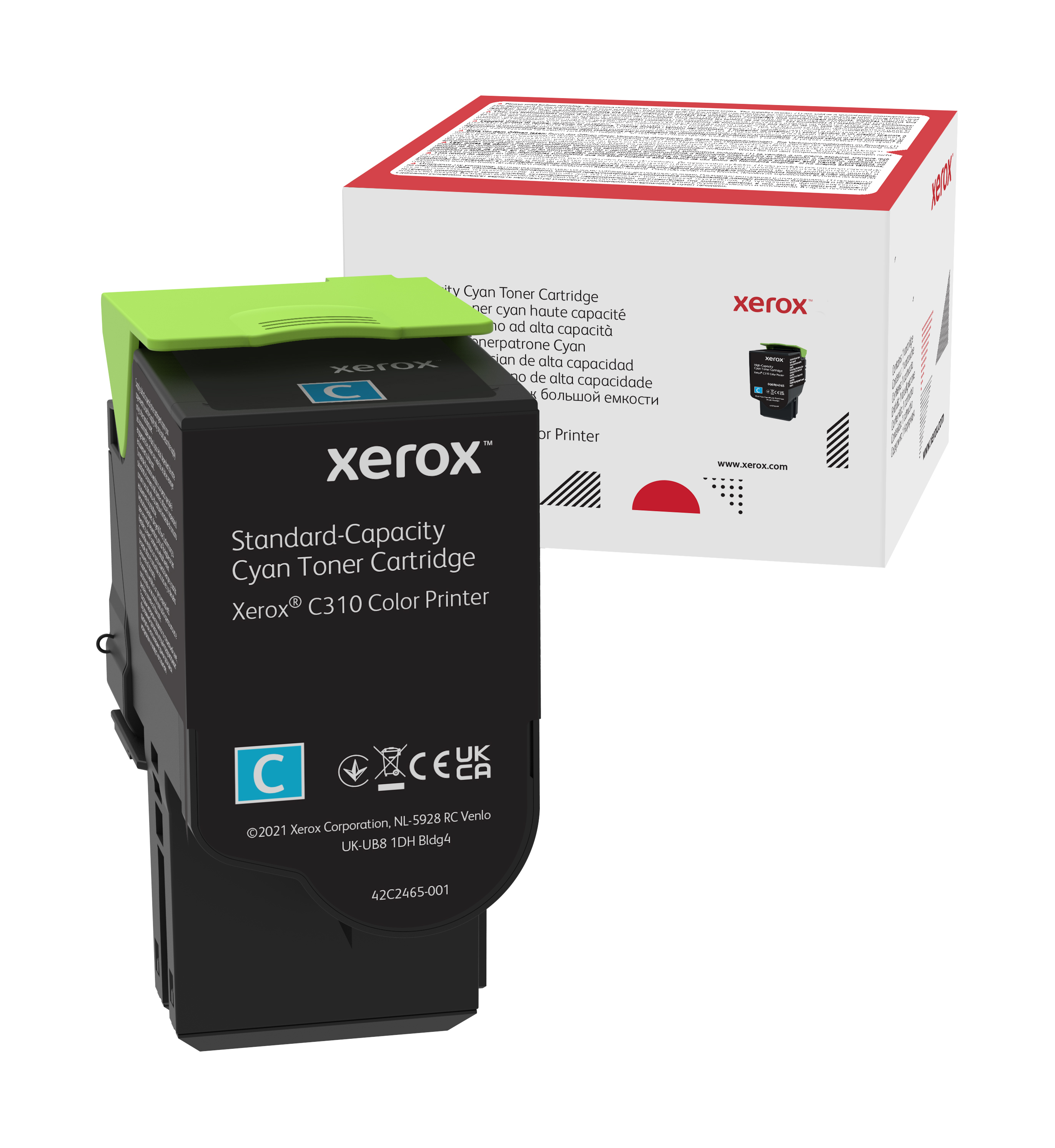 Image of Xerox 006R04357 Toner-kit cyan, 2K pages ISO/IEC 19752 for Xerox C 310