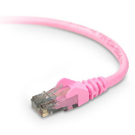 Belkin CAT6 Snagless networking cable Pink 157.5" (4 m)