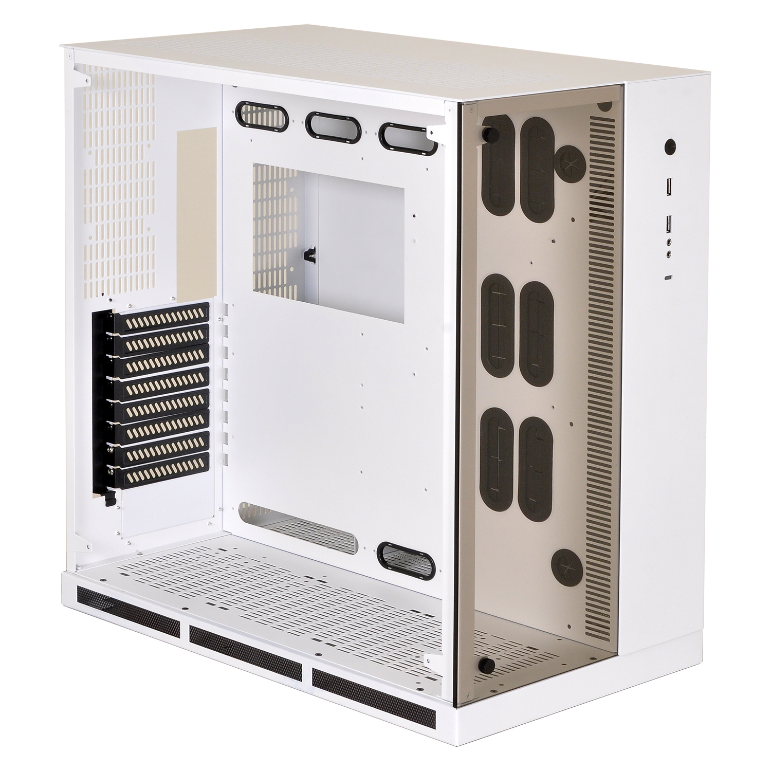 Lian Li PC-O11 Midi-Tower White computer case - PC-O11WW ...