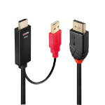 Lindy 2m HDMI to DisplayPort Adapter Cable