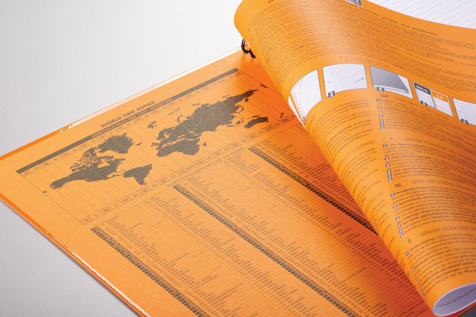 Oxford 100104036 writing notebook A4 Orange